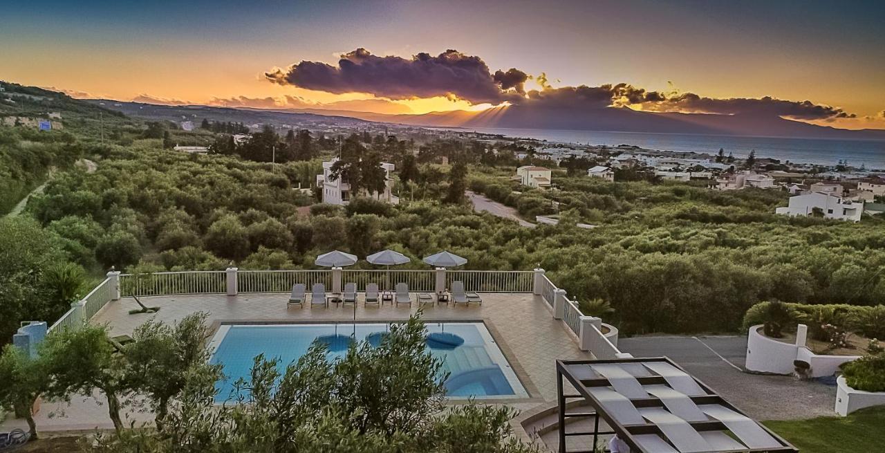 Cretan Blu Platanias Villa Platanés Eksteriør bilde