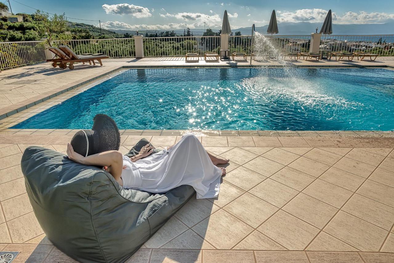 Cretan Blu Platanias Villa Platanés Eksteriør bilde
